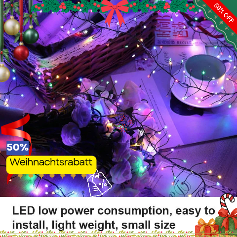 LED Weihnachts Kupfer Lichterkette