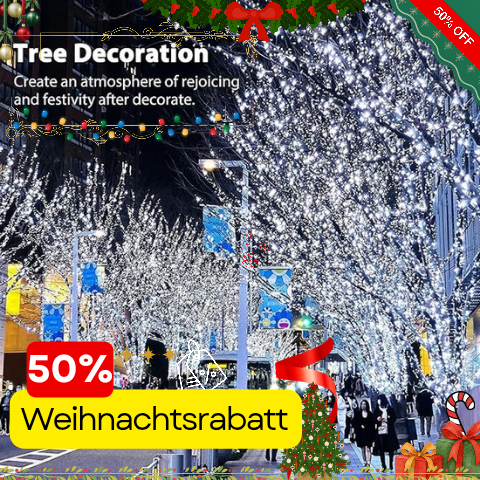 LED Weihnachts Kupfer Lichterkette
