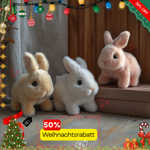 My Bunny™ | Mein realistisches Hasen-Spielzeug