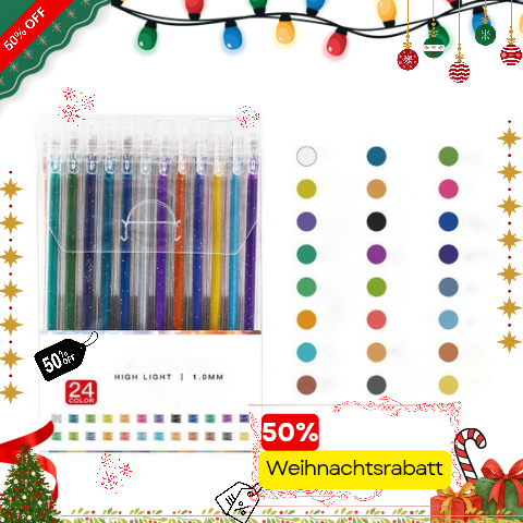 Sparkle Ink™ – Glitzergelstift-Sammlung