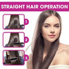 Negativ-Ionen-Haarglätter Styling-Kamm