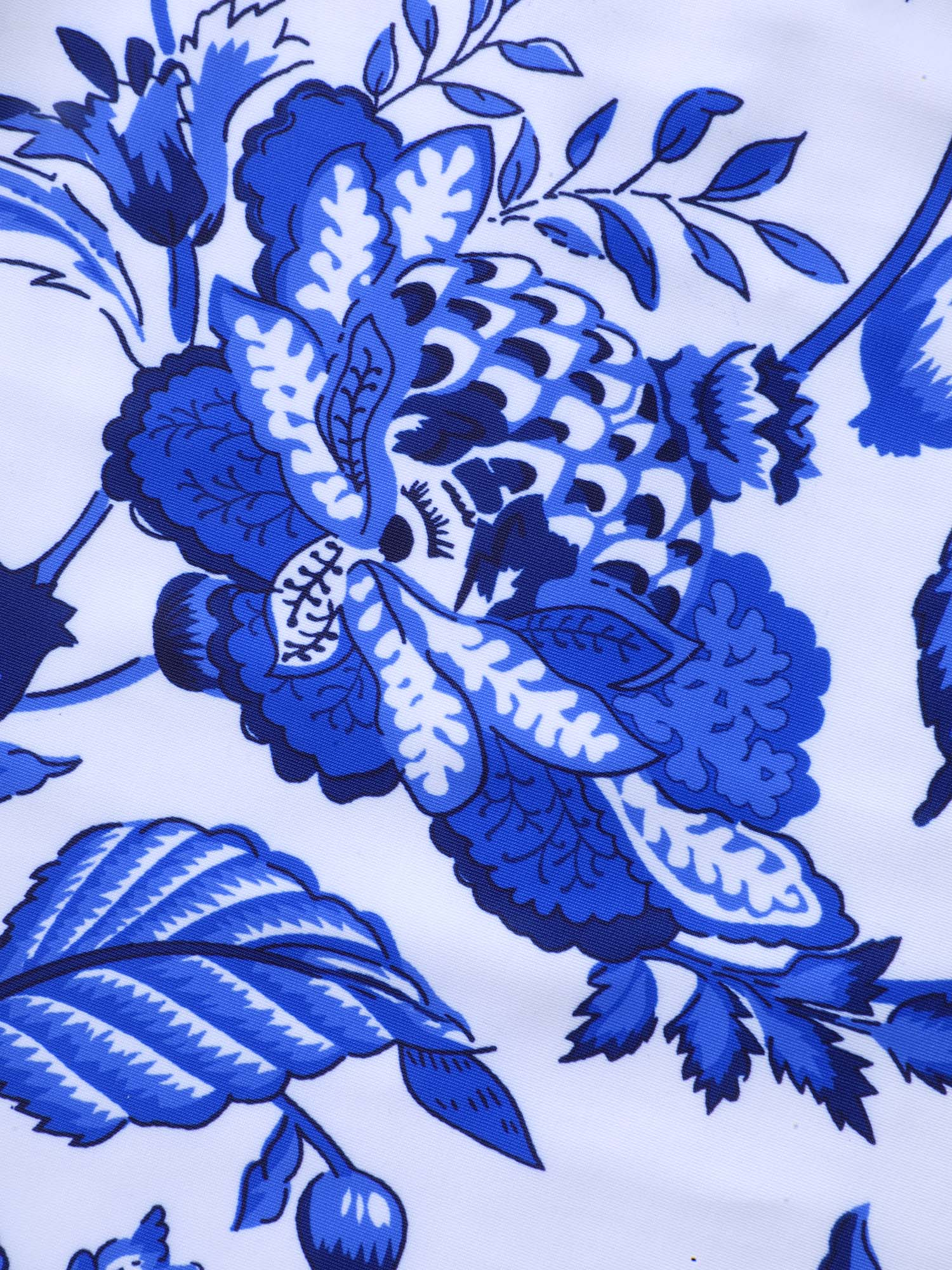 Flora™ | Zweiteiliger Badeanzug mit Blumenmuster und gerafftem Mesh, Sarong