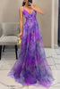 Giselle™ – Florales Maxikleid mit Cut-Out-Taille und Tüllrock