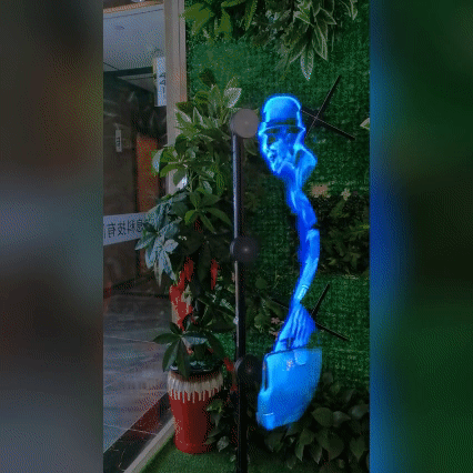3D-Hologramm LED Lüfter Projektor