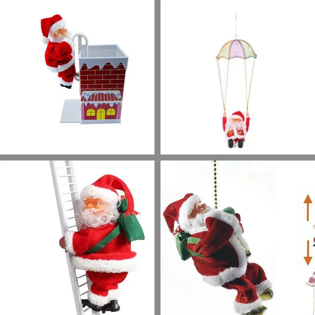 Früher Weihnachtsverkauf -50% Rabatt - Musikalischer kletternder Weihnachtsmann
