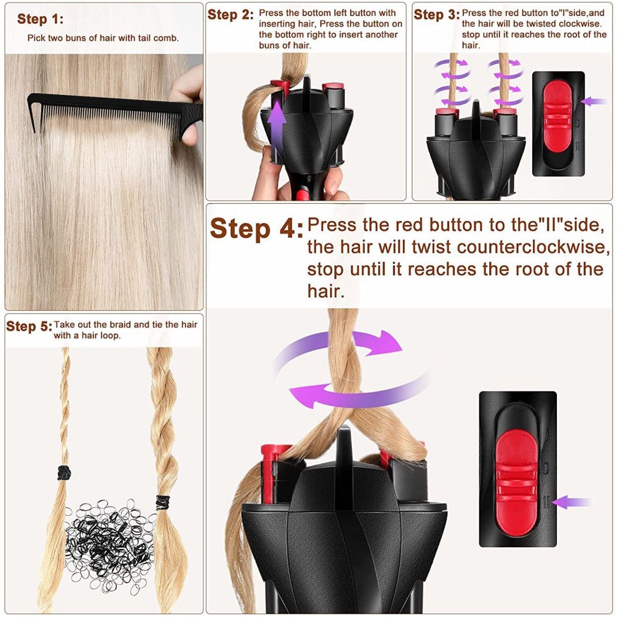 SofortTwist™ | Mühelos salonperfektes Haar, das alle Blicke auf sich zieht
