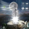 Tragbare LED Campinglaterne mit Ventilator