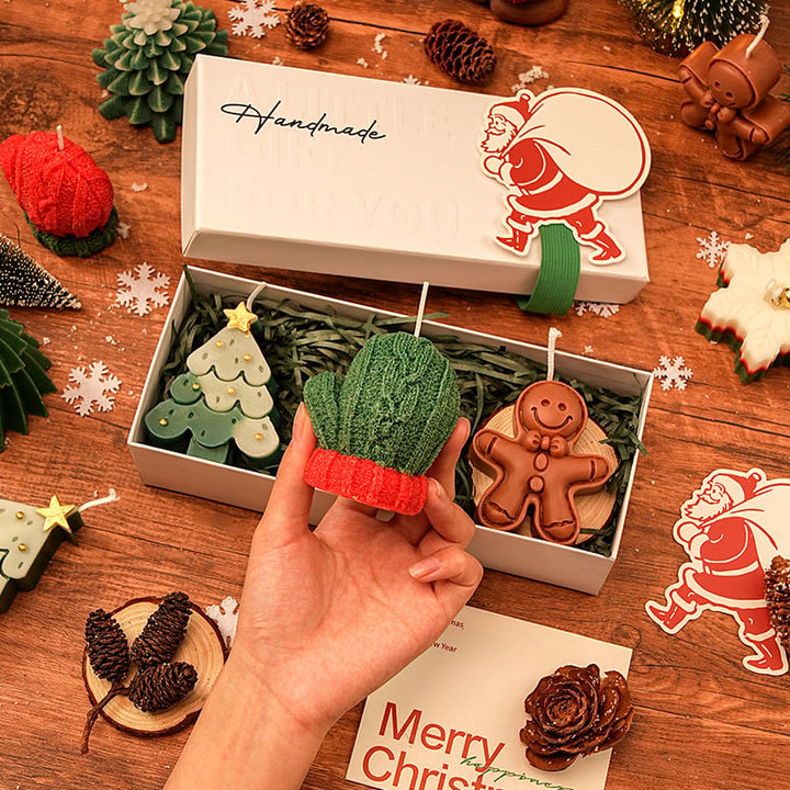 Weihnachts-Duftkerzen-Set
