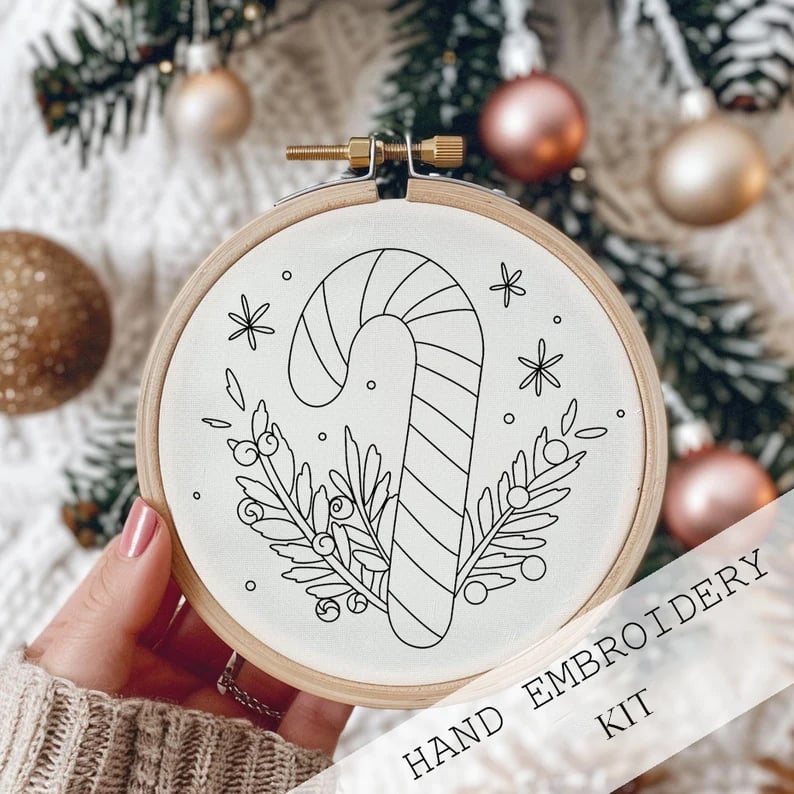 Weihnachtliches Stickset
