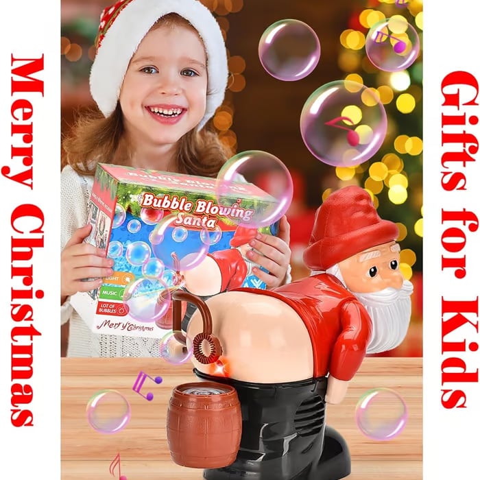 BubbleBlast™ - Santa Lustige Furzmaschine