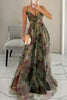 Giselle™ – Florales Maxikleid mit Cut-Out-Taille und Tüllrock