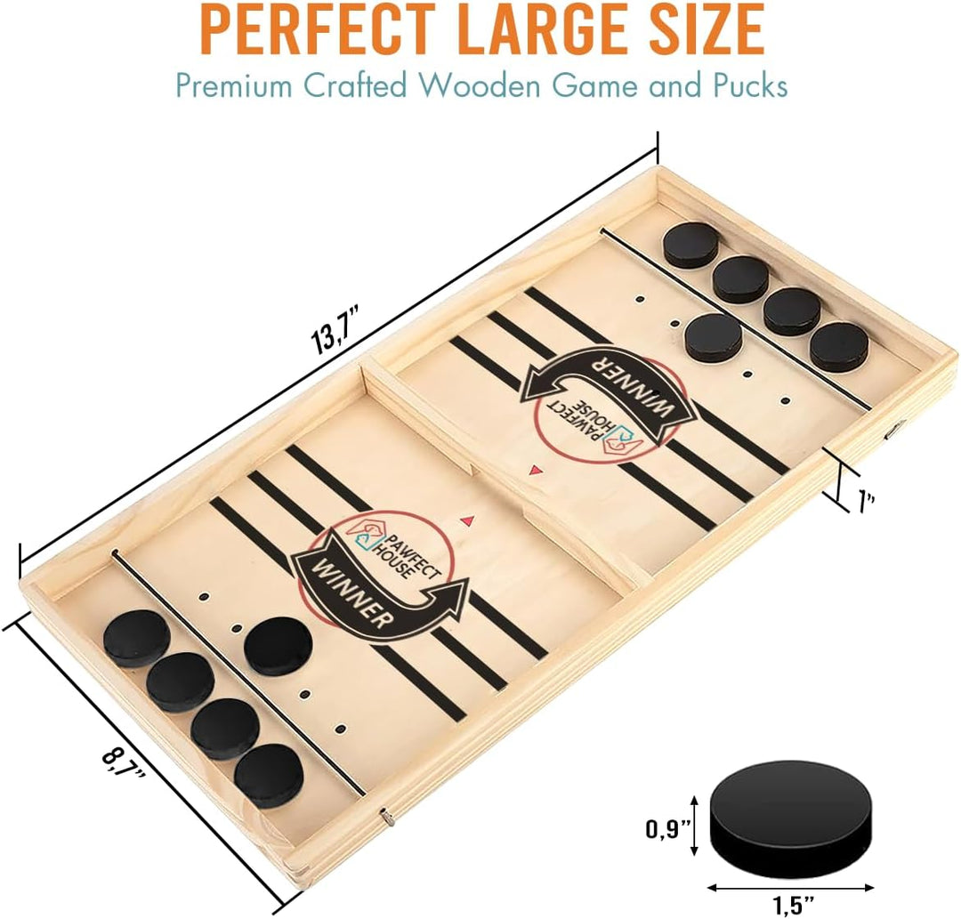 Puck It™ | Schnelles Sling Puck Spiel – Geburtstagsgeschenke Für Familie, Freunde, Kinder – Das Beste Interaktive Spiel Überhaupt