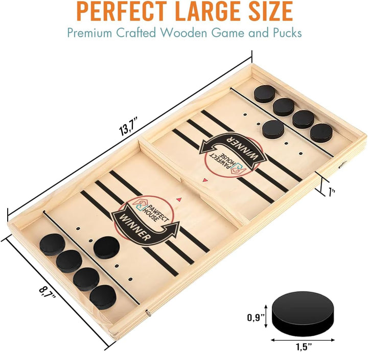 Puck It™ | Schnelles Sling Puck Spiel – Geburtstagsgeschenke Für Familie, Freunde, Kinder – Das Beste Interaktive Spiel Überhaupt