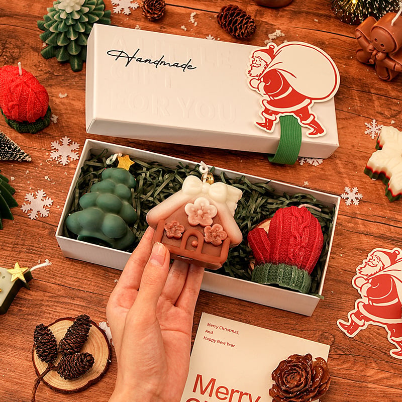 Weihnachts-Duftkerzen-Set