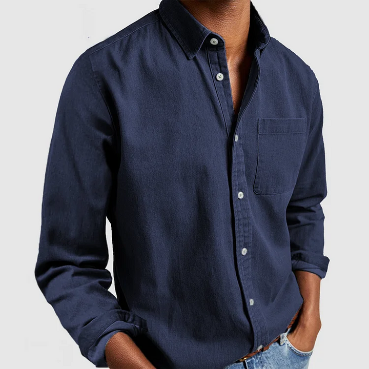 Jacob - Premium Freizeitshirt mit langen Ärmeln