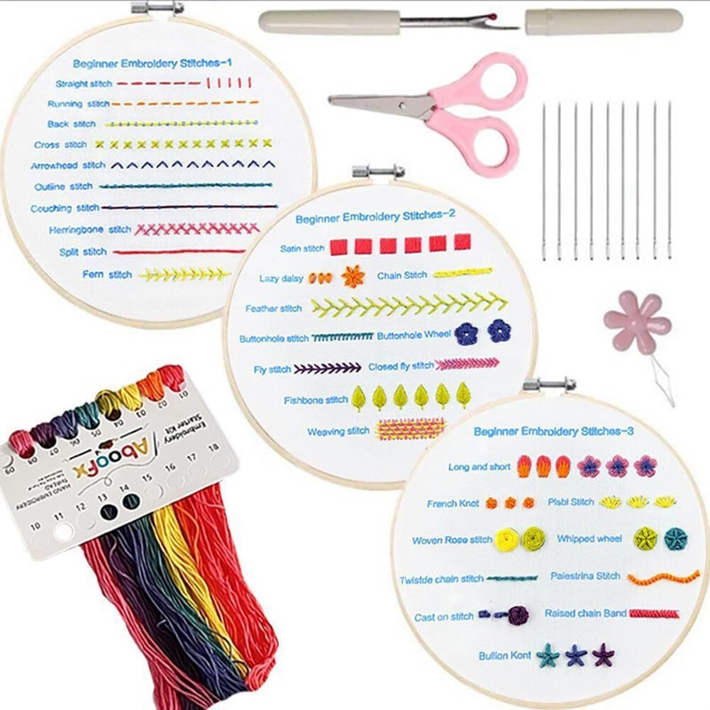 Stickerei-Set für Anfänger