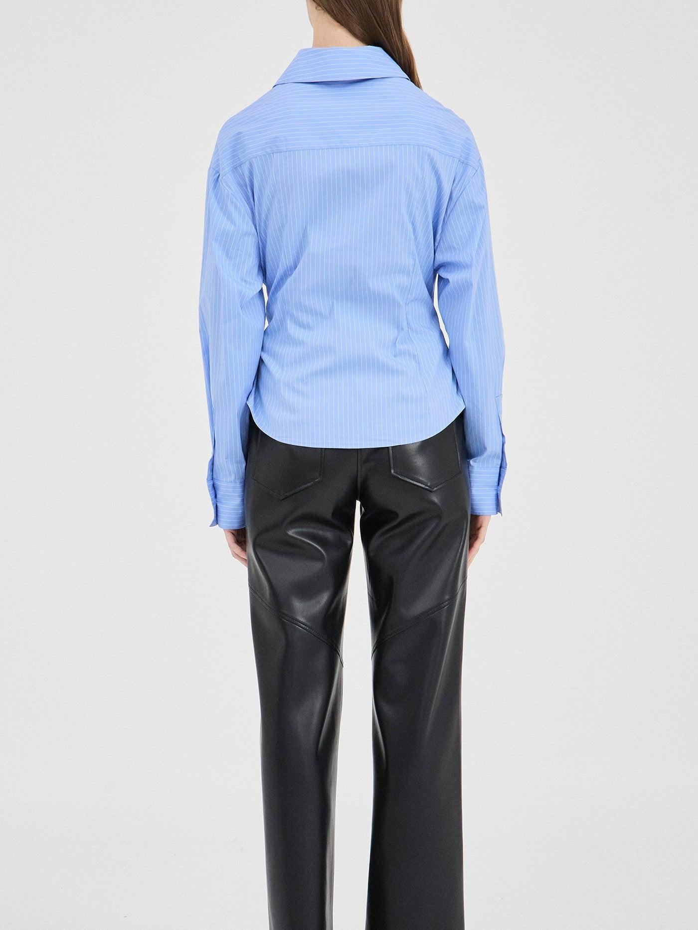 Origami Top™ | Streifenhemd