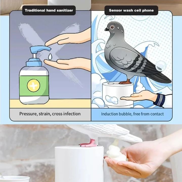 PigeonClean™ – Automatischer Seifenspender für maximale Hygiene