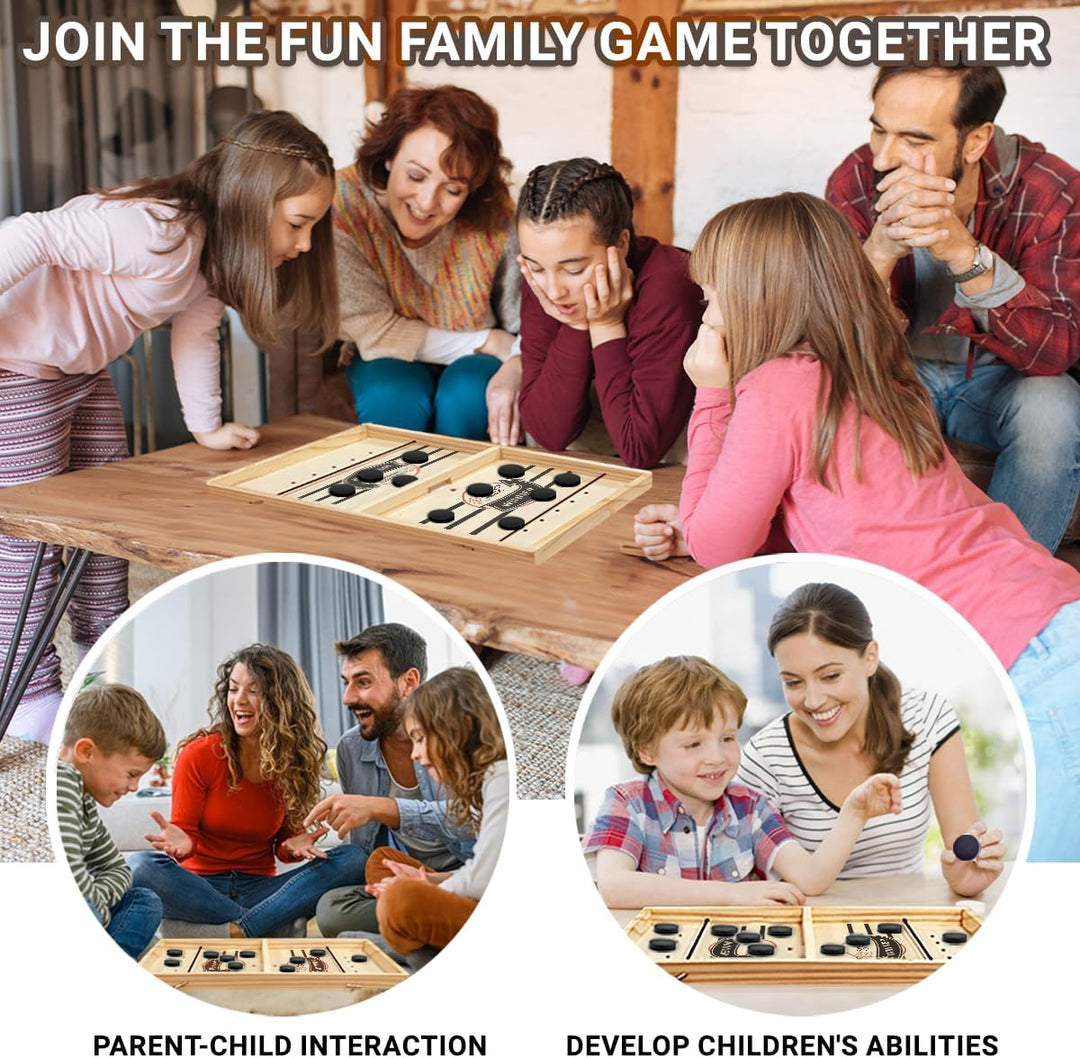 Puck It™ | Schnelles Sling Puck Spiel – Geburtstagsgeschenke Für Familie, Freunde, Kinder – Das Beste Interaktive Spiel Überhaupt