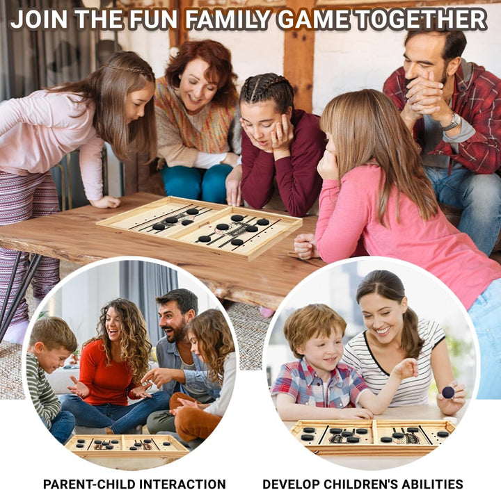 Puck It™ | Schnelles Sling Puck Spiel – Geburtstagsgeschenke Für Familie, Freunde, Kinder – Das Beste Interaktive Spiel Überhaupt