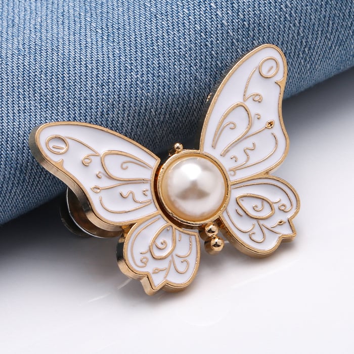 GlimmerWing – Stilvolles abnehmbares Schmetterlings-Spangen-Set