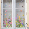 1+1 Gratis | Bunte Blumenaufkleber für deine Fenster!