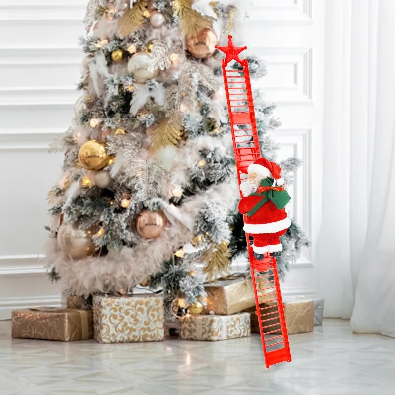 Früher Weihnachtsverkauf -50% Rabatt - Musikalischer kletternder Weihnachtsmann