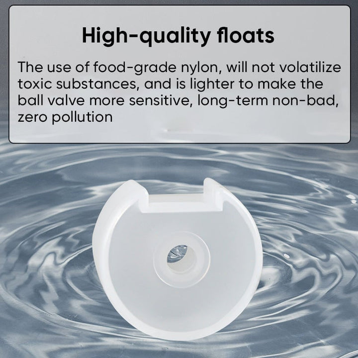 HydroLevel® – Kompaktes Edelstahl-Ventil mit Präzision – Automatische Wasserstandskontrolle