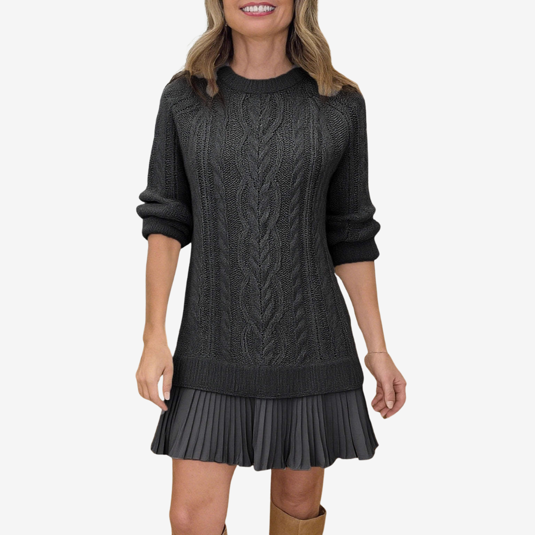 Gaëlle™ Strickpulli-Kleid