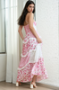 Jessica™ | Blumiges zeitloses Patchwork-Maxikleid
