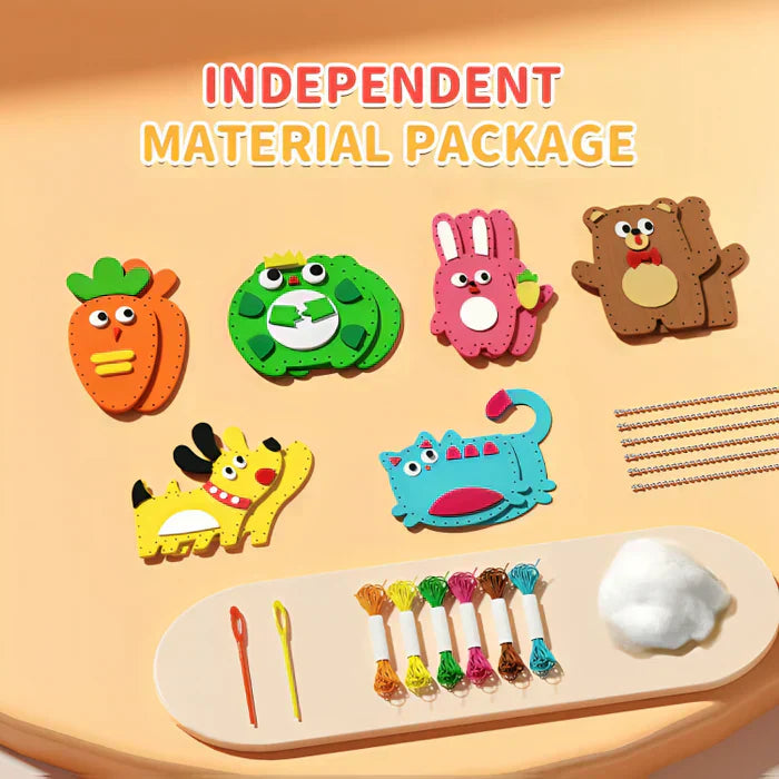 Kindergarten DIY Näh-Bastelsets für Kinder