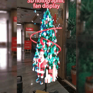 3D-Hologramm LED Lüfter Projektor