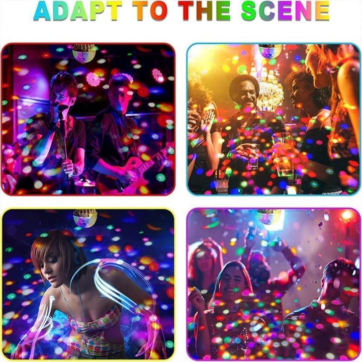 RGB Strobe LED Rotierende Glühbirne – Erschaffen Sie eine Partyatmosphäre mit bunten Lichtern!