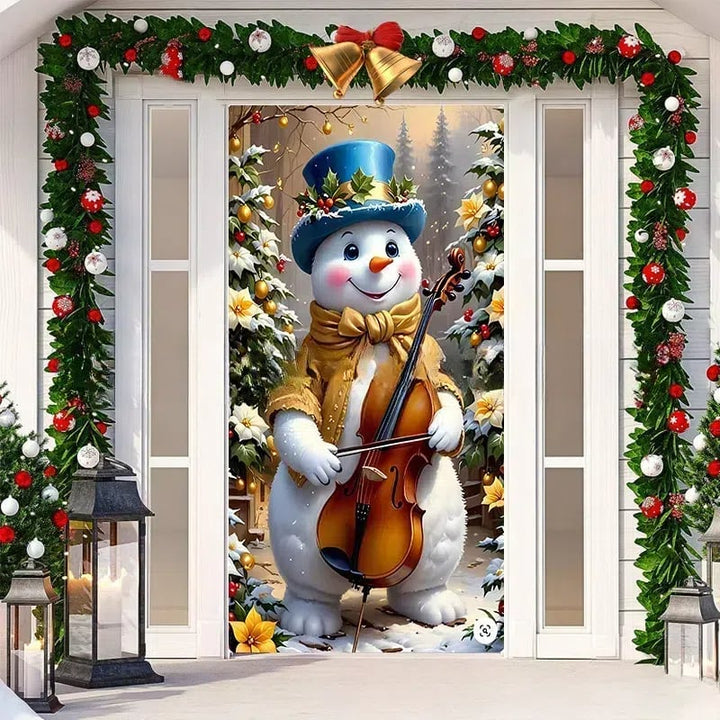 2026 Weihnachts- und Halloween-Türdekoration