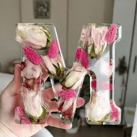 Blumenlampe - Einzigartiges handgefertigtes weiches Licht für Ihr Zuhause!