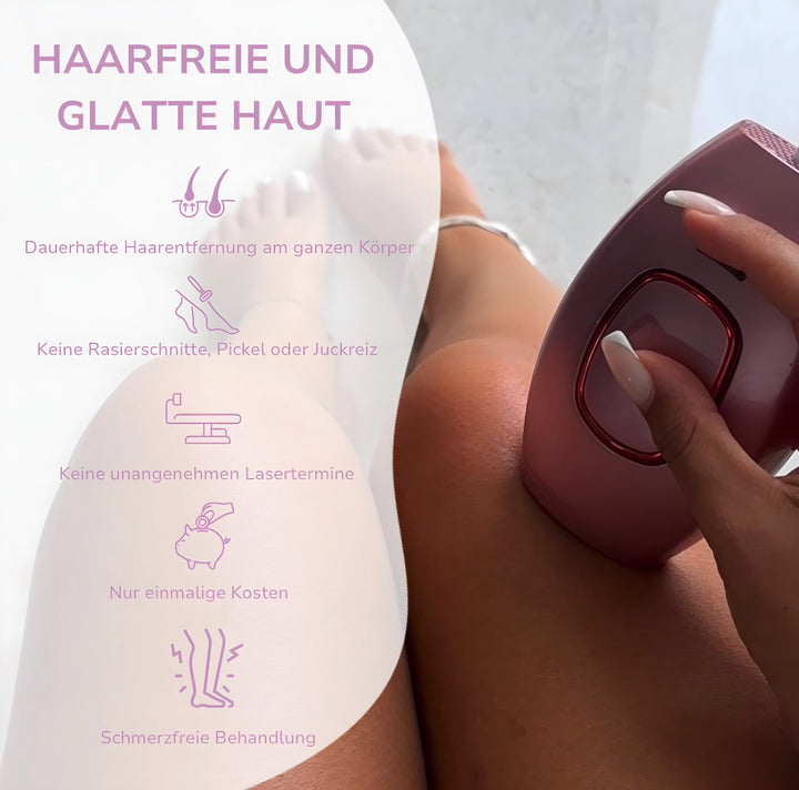 LaserTouch™ – Salonqualität für Ihre Haarentfernung zuhause