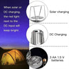 Tragbare LED Campinglaterne mit Ventilator