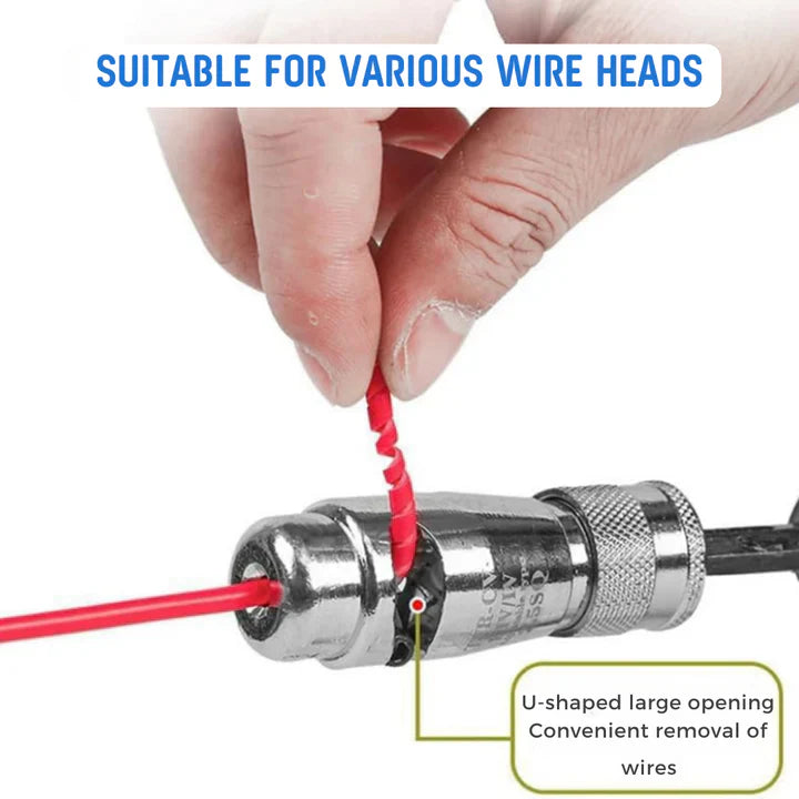 StripGrip – Abisolierzange &amp; TwistLock-Stecker