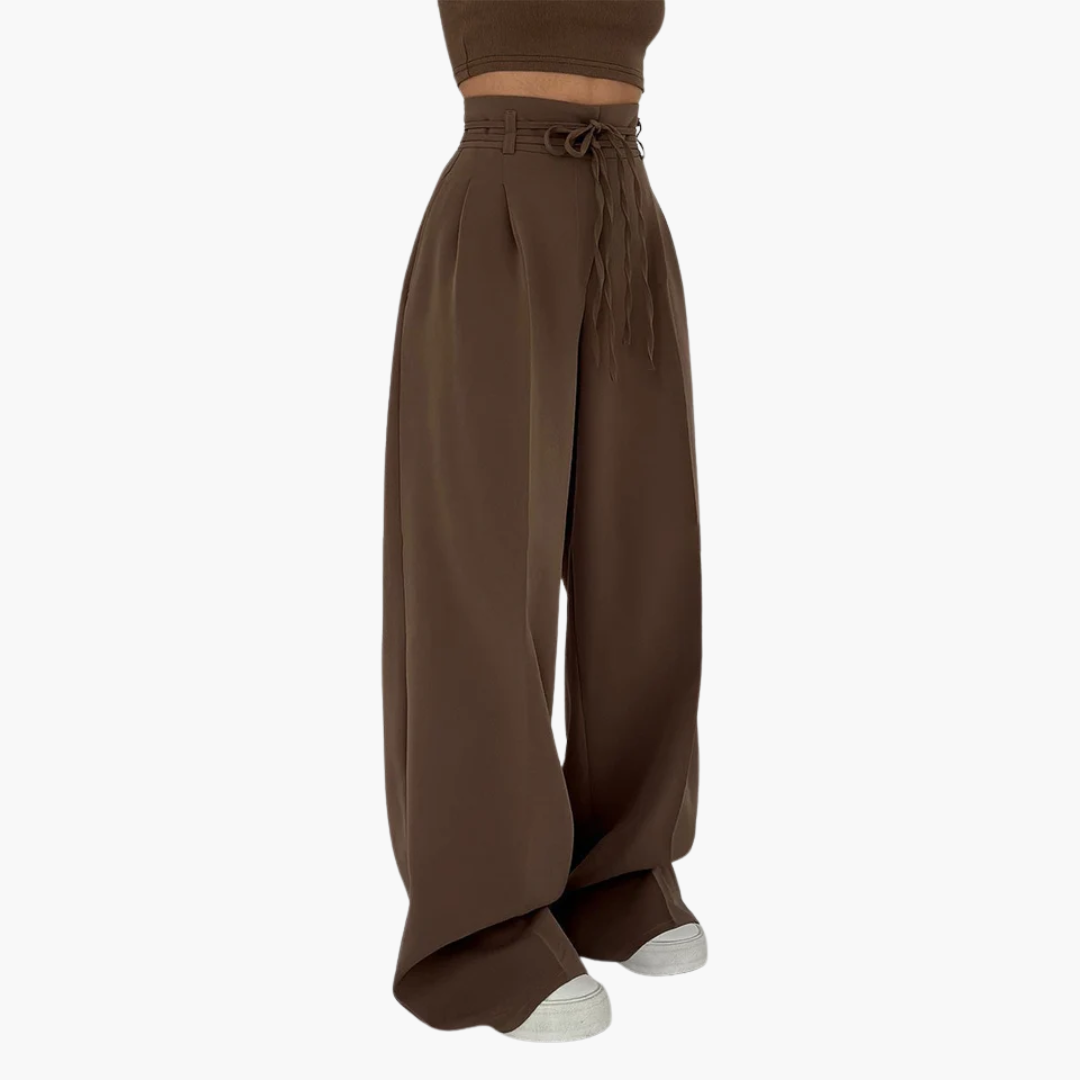 Celeste™ - Weite Bein Hochtaillierte Hose