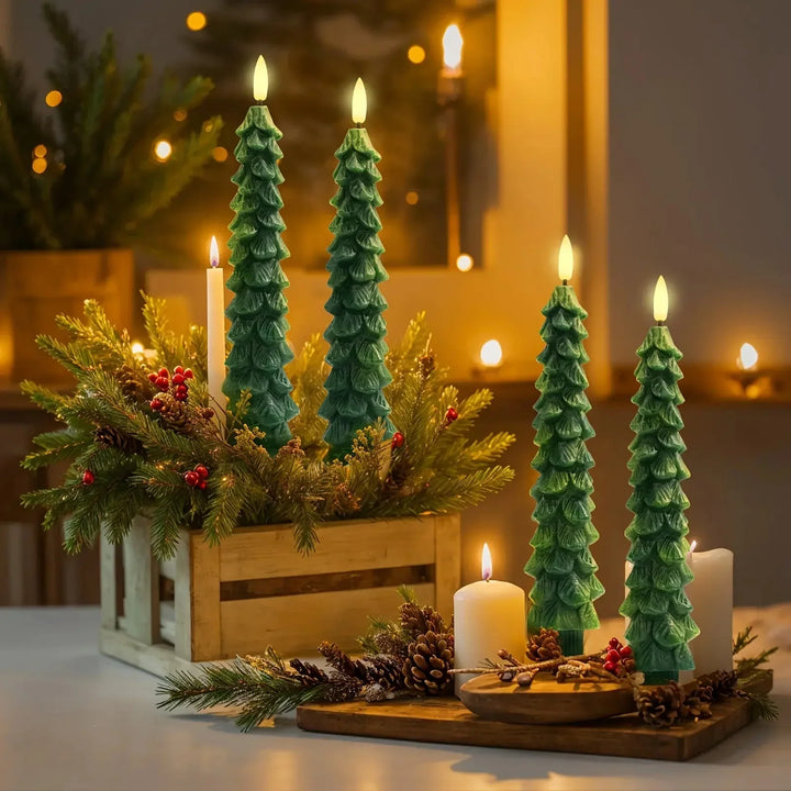 LED-Weihnachtsbaumkerzen — Gemütlicher und kindersicherer Feiertagsglanz