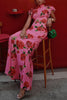 Lenia™ – Modernes Kleid mit hohem Kragen und ausgestellten Ärmeln