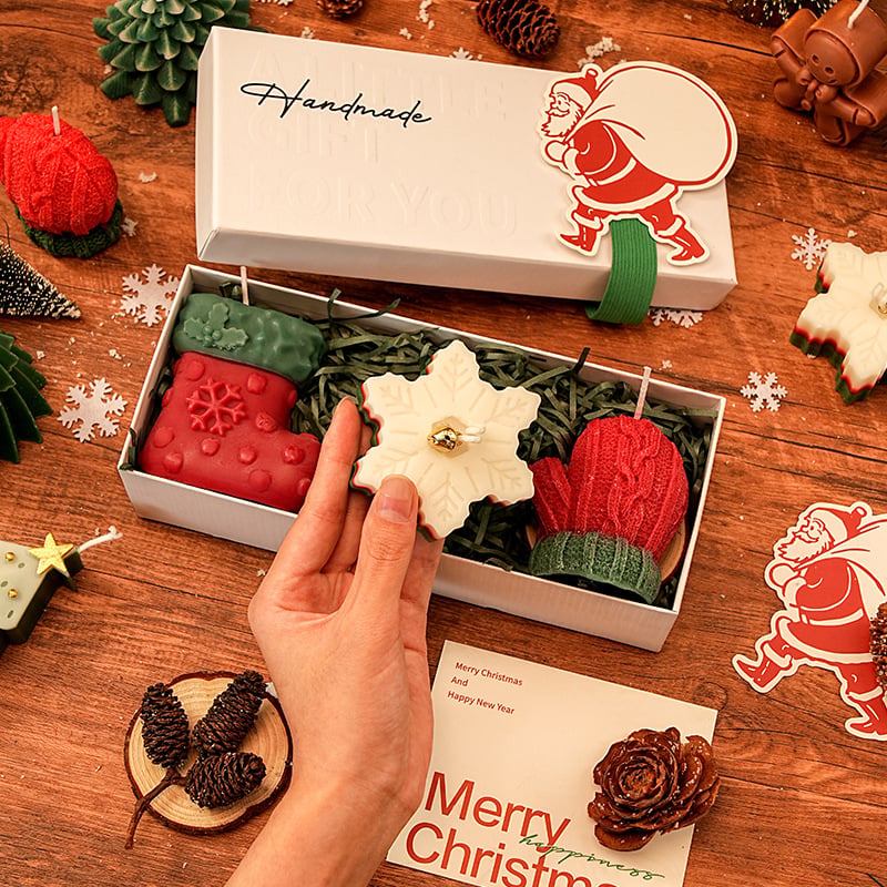 Weihnachts-Duftkerzen-Set
