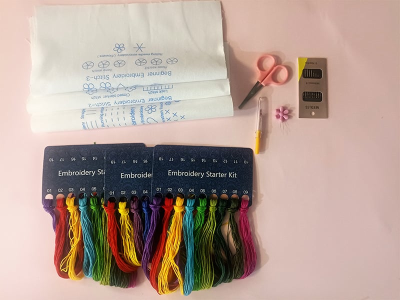 Stickerei-Set für Anfänger