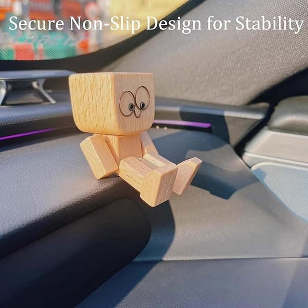 JollyTimber – Holzschaukel-Figur mit 12 magnetischen Emotionen