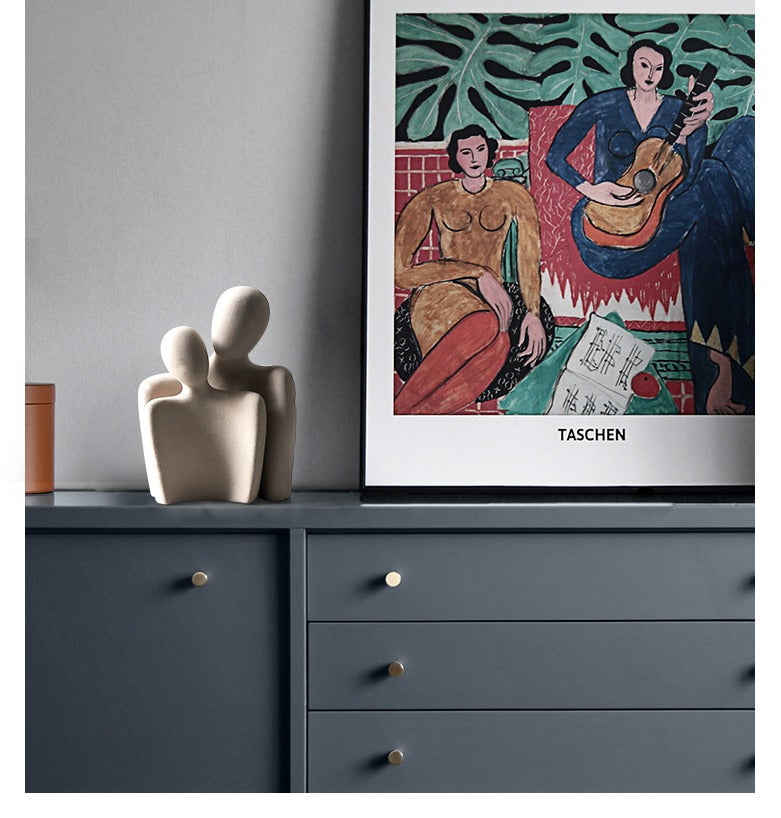 Intimate™ - Abstrakte keramische Skulptur - Zeitlose Eleganz und Liebe | 50% RABATT