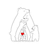 Bärenfamilie-Holzpuzzle™ | Das ultimative Geschenk der Familienliebe