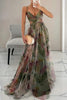 Giselle™ – Florales Maxikleid mit Cut-Out-Taille und Tüllrock