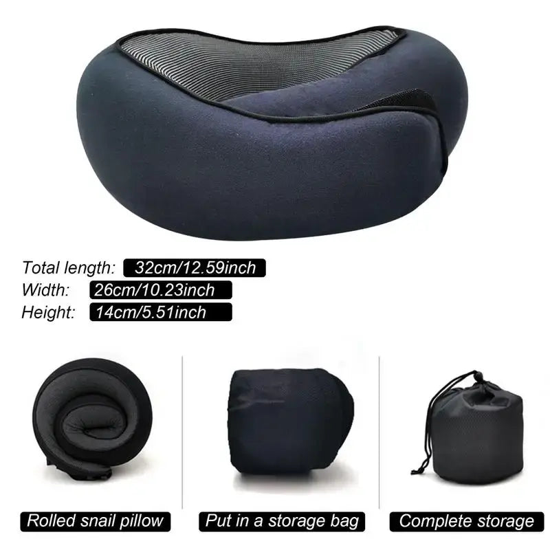 TravelComfort Pro – Luxuriöses Nackenkissen für unterwegs