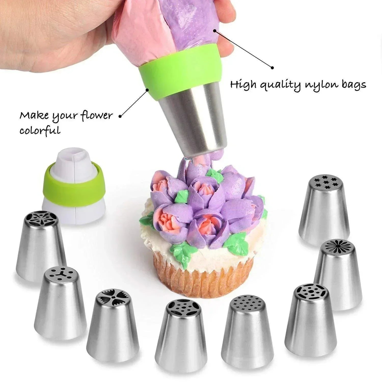 BakeSuppliez™ | Set mit Blumenfondant-Dekorationswerkzeugen