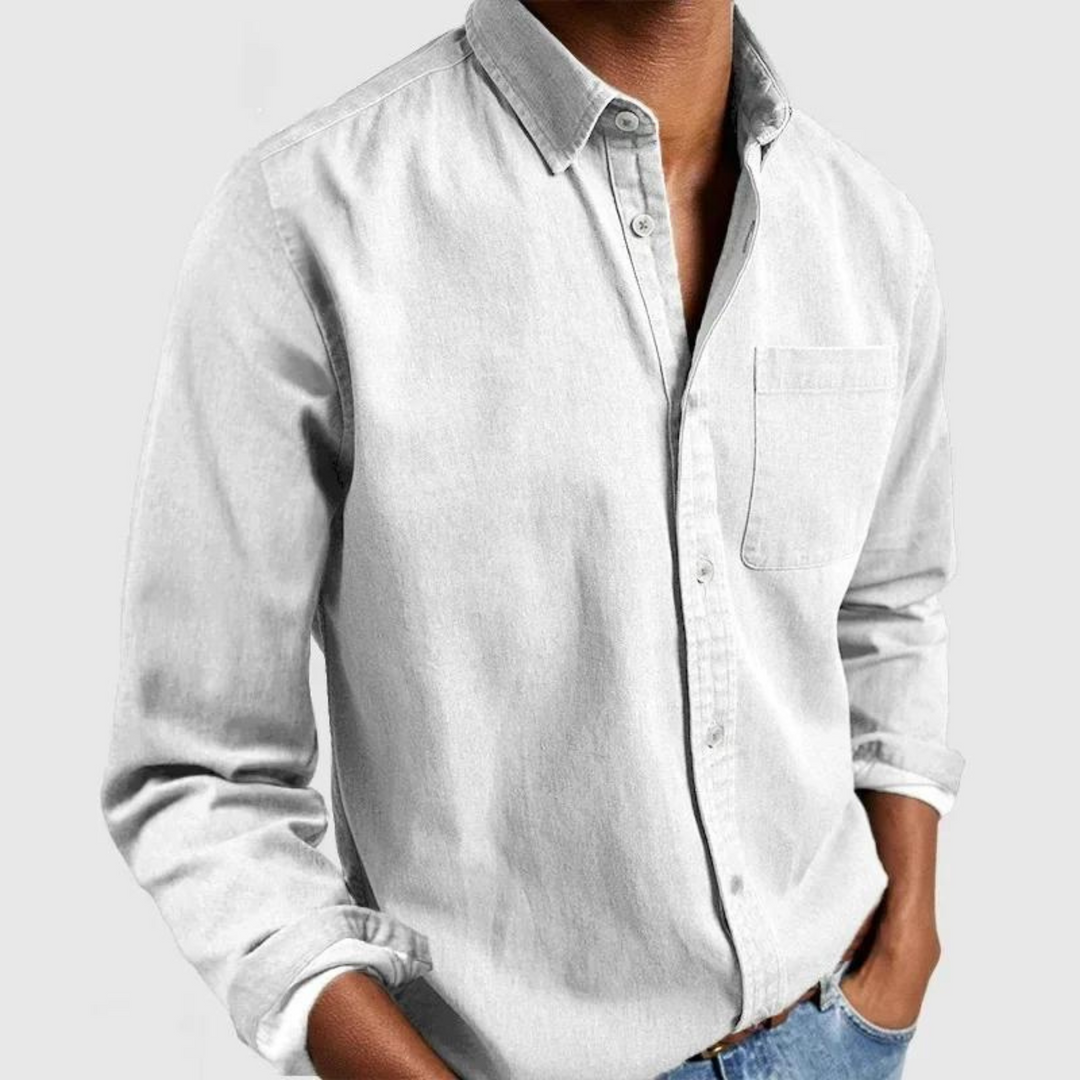 Jacob - Premium Freizeitshirt mit langen Ärmeln